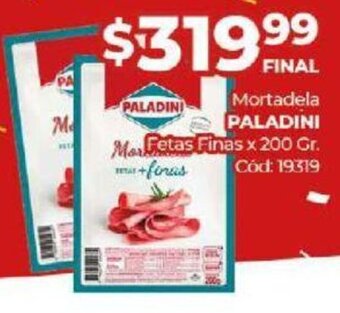 Diarco Paladini Mortadela oferta