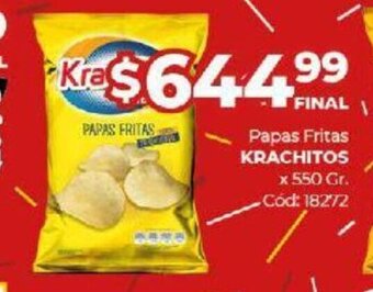 Diarco Krachitos Papas Fritas oferta