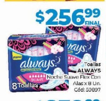 Diarco Always Toallas oferta