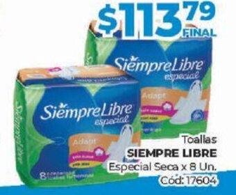 Diarco Siempre Libre Toallas oferta