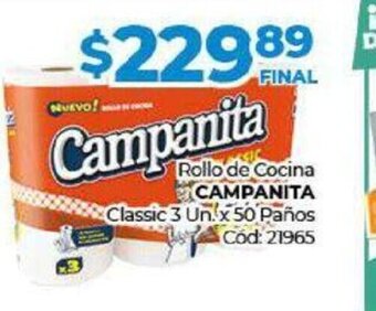 Diarco Campanita Rollo de Cocina oferta