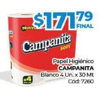 Diarco Campanita Papel Higiénico oferta