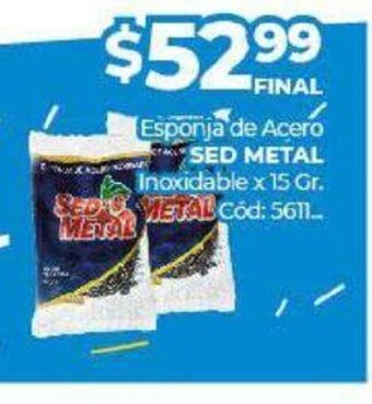 Diarco Sed Metal Esponja de Acero oferta