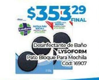 Diarco Lysoform Desinfectante de Baño oferta