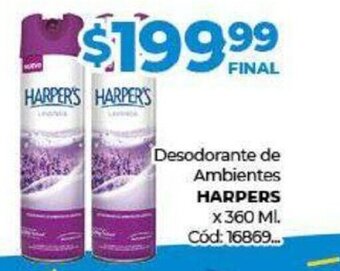 Diarco Harpers Desodorante de Ambientes oferta
