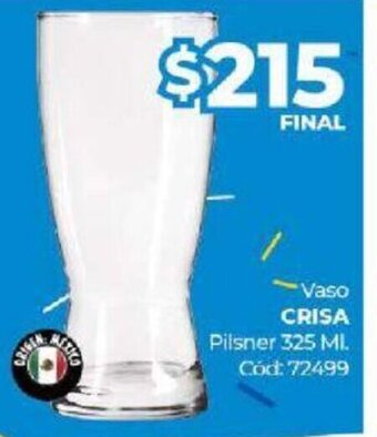 Diarco Crisa Vaso oferta