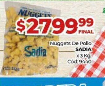 Diarco Sadia Nuggets de Pollo oferta