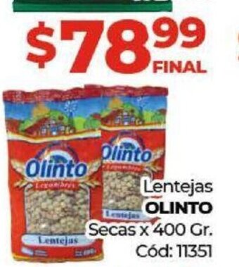 Diarco Olinto Lentejas oferta