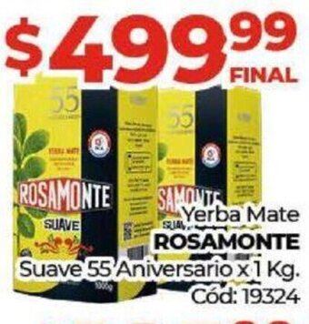 Diarco Rosamonte Yerba Mate oferta