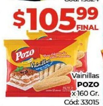 Diarco Pozo Vainillas oferta