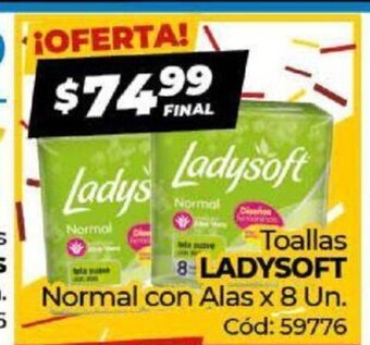 Diarco Ladysoft Toallas oferta