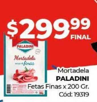 Diarco Paladini Mortadela oferta