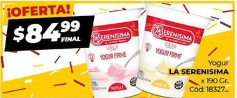 Diarco La Serenisima Yogur oferta