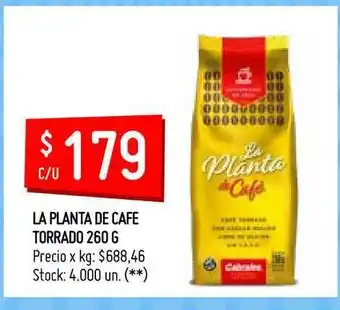 Walmart La Planta De Cafe Torrado 260g oferta