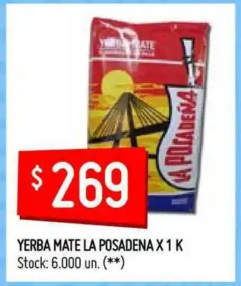 Walmart La Posadeña Yerba Mate x 1k oferta