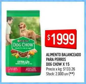 Walmart Purina Dog Chow Alimento Balanceado Para Perros x 15 oferta