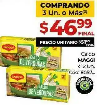 Diarco Maggi Caldo x 12 Un oferta