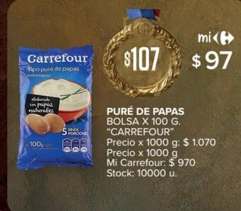 Carrefour Express Puré de Papas oferta