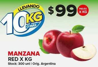Carrefour Maxi Manzana Red x kg oferta