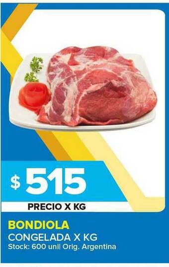 Carrefour Maxi Bondiola Congelada X Kg oferta