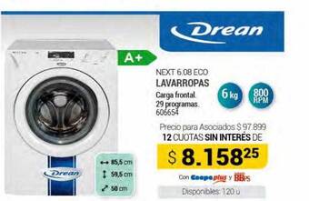 Cooperativa Obrera Lavarropas drean oferta