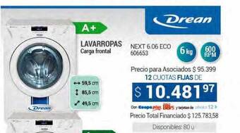 Cooperativa Obrera Lavarropas drean oferta