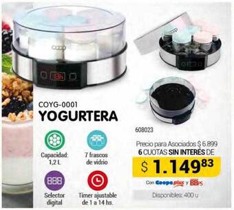 Cooperativa Obrera Yogurtera coop oferta