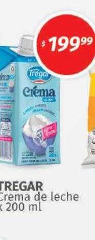 Arcoiris Supermercados Tregar crema de leche oferta