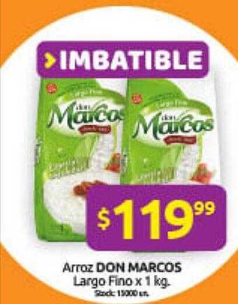 Cordiez Arroz don marcos largo fino oferta