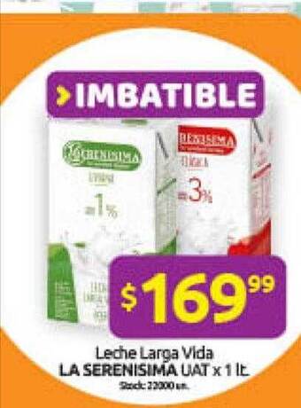 Cordiez Leche larga vida la serenisima uat oferta