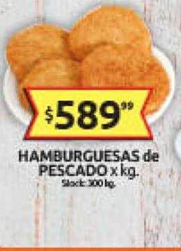 Cordiez Hamburguesas de pescado oferta