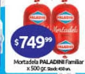 Cordiez Mortadela paladini familiar oferta