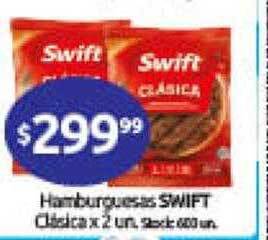 Cordiez Hamburguesas swift clasica oferta