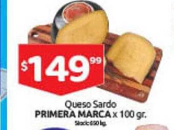 Cordiez Queso sardo primera marca oferta