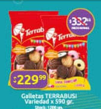 Galletas terrabusi variedad