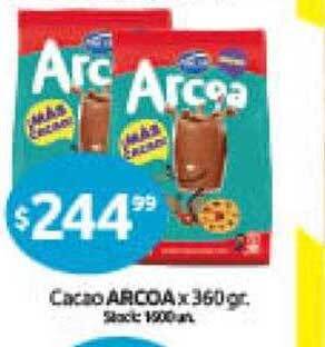 Cordiez Cacao arcoa oferta