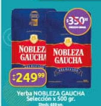 Cordiez Yerba nobleza gaucha selección oferta