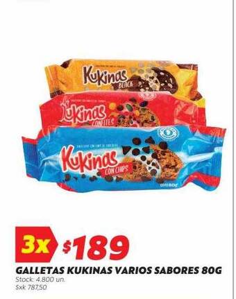 Ferniplast Galletas kukinas varios sabores oferta