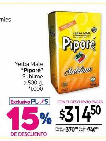 La Anonima Yerba mate oferta