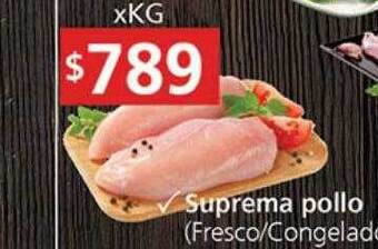 Supermercados Aiello Suprema pollo oferta
