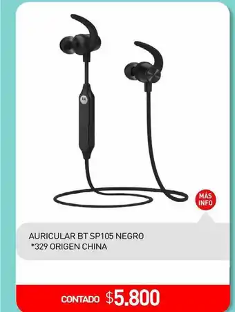 La Anonima Auricular bbt sp105 negro oferta