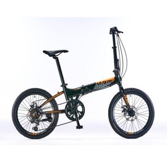 Bicicleta r20" plegable origami futura