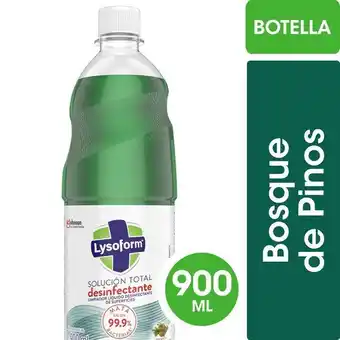 Coto Limpiador líquido desinfectante de superficies lysoform bosque de pinos botella 900ml oferta
