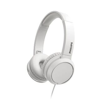 Garbarino Auriculares philips supraurales con cable y micrófono blancos tah4105wt/00 oferta