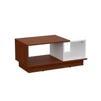 Garbarino Mesa ratona mosconi mesa de centro living tabaco/blanco oferta