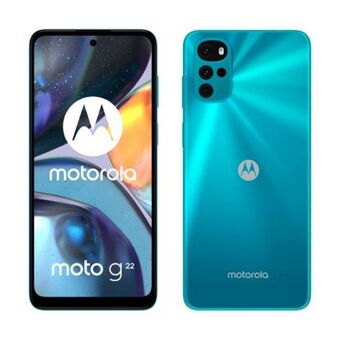 Cetrogar Celular motorola g22 6.53" 4gb 128gb celeste ártico oferta