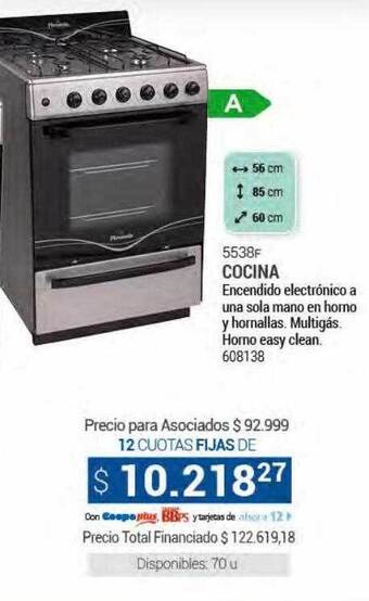 Cooperativa Obrera Cocina oferta