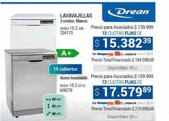 Cooperativa Obrera Lavavajillas drean oferta