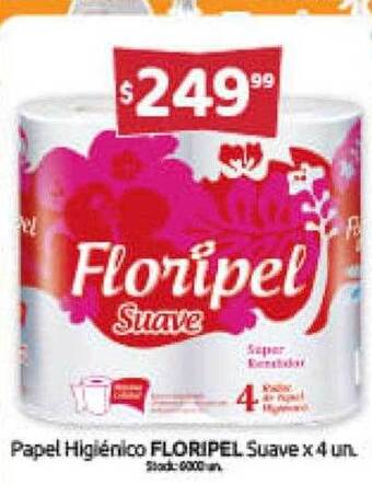 Cordiez Papel higiénico floripel suave oferta