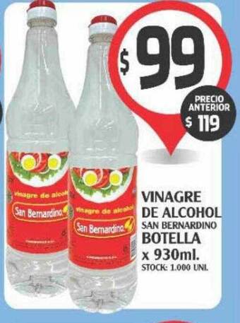 Vinagre de alcohol san bernardino botella